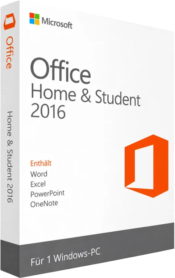 Microsoft Office 2016 Home Student Lizenz Key